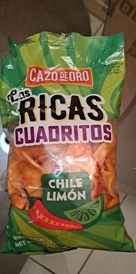 Las Ricas Cuadritos Chile Limn Wheat Snacks