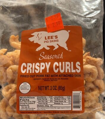 Seasoned Crispy Curls, Seasoned