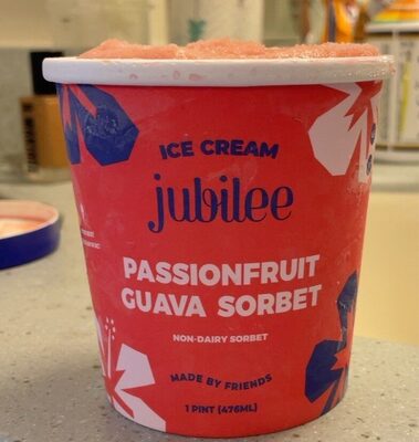 Passionfruit Guava Non-Dairy Sorbet, Passionfruit Guava