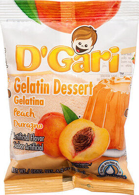 Gelatin Dessert, Peach Durazno