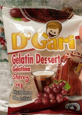 Sherry Gelatin Dessert