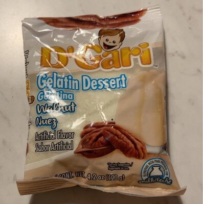 Walnut Nuez Gelatin Dessert, Walnut Nuez