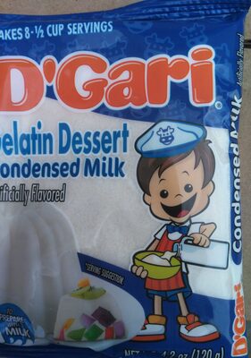 Gelatin Dessert, Condensed Milk