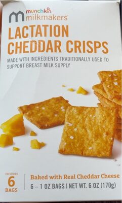 Lactation Cheddar Crisps Baked With Real Cheddar Cheese