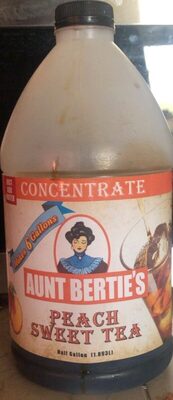 Peach Sweet Tea Concentrate, Peach Sweet