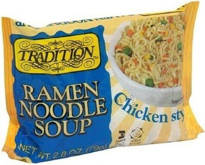 Ramen Noodle Soup, Imitation Chicken Flavor