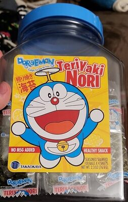 Teri Yaki Nori Healthy Snack