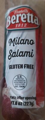 Fratelli Beretta Milano Salami, 8 Oz