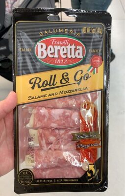 Salame And Mozzarella Roll & Go, Salame And Mozzarella