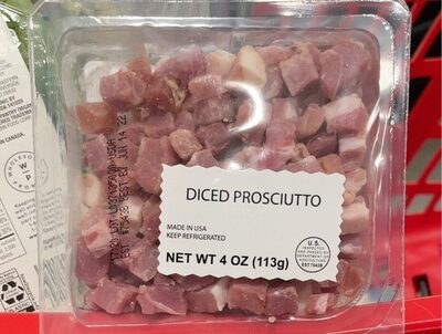 Diced Prosciutto