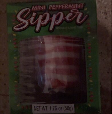 Peppermint Flavored Candy Cup, Peppermint