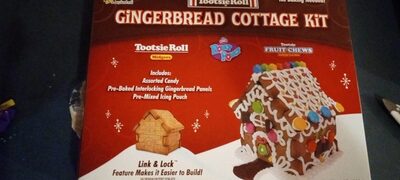 Gingerbread Cottage Kit, Gingerbread