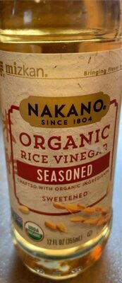 Organic Seasoned Rice Vinegar