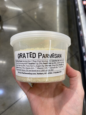 Grated Aged Parmesan Cheese