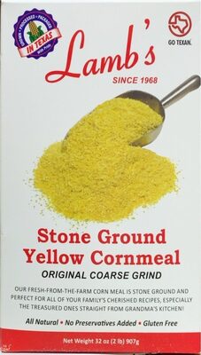 Stone Ground Yellow Cornmeal, Stone Ground