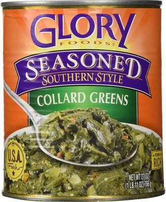 Seasoned Southern Style Collard Greens, Seasoned Southern Style