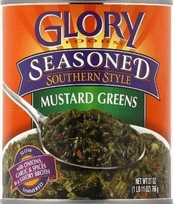 Seasoned Southern Style Mustard Greens