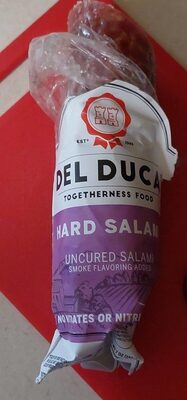 Artisan-Crafted Salame Tuscana With A Hint Of Smoke Flavoring, Salame Tuscana