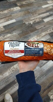 Applewood Smoked Bacon Pork Loin Filet, Applewood Smoked Bacon