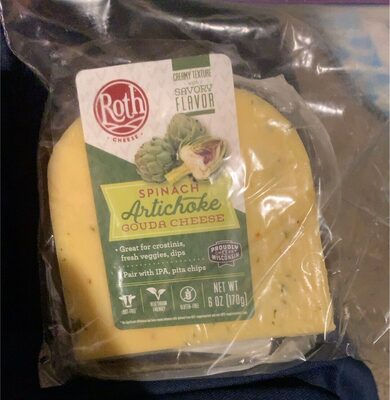 Spinach Artichoke Gouda Cheese, Spinach Artichoke