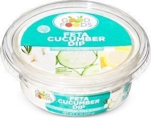 Feta Cucumber Tzatziki Dip, Feta Cucumber