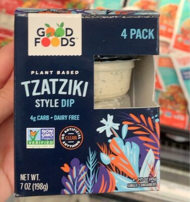 Tzatziki Style Plant Based Dip, Tzatziki Style
