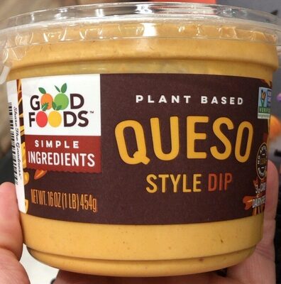 Queso Style Plant Based Dip, Queso Style