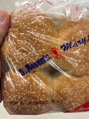 Sesame Enriched Hamburger Buns, Sesame