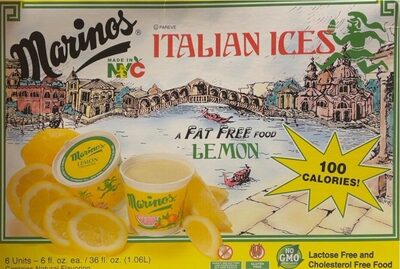 Lemon Italian Ices, Lemon