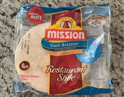 Restaurant Style Soft Taco Flour Tortillas
