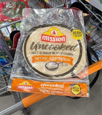 Uncooked Soft Taco Flour Tortillas