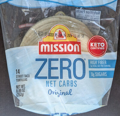Original Zero Net Carbs Tortillas, Original