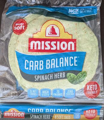 Spinach Herb Tortilla Wraps, Spinach Herb