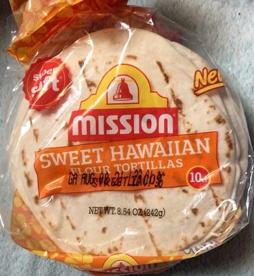 Sweet Hawaiian Super Soft Flour Tortillas