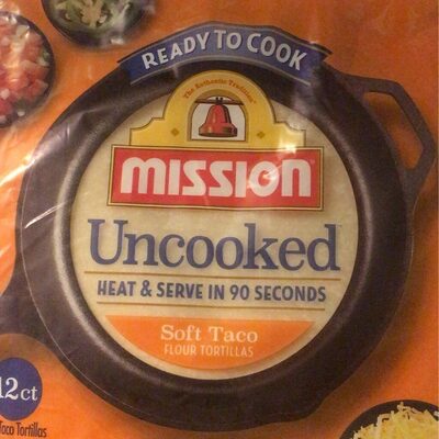 Soft Taco Uncooked Flour Tortillas, Soft Taco