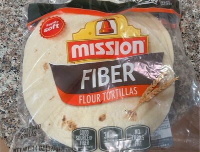 Fiber Flour Soft Taco Tortillas