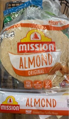 Original Almond Flour Tortilla Wraps, Almond