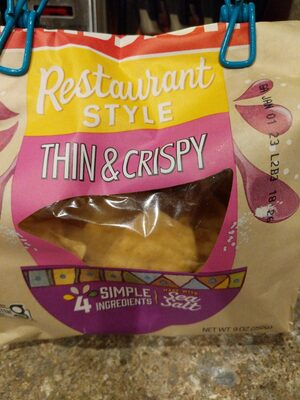 Restaurant Style Thin & Crispy Tortilla Chips