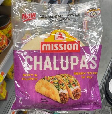 Restaurant Style Flour Chalupas, Chalupas