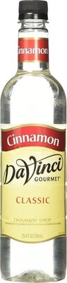 Davinci Gourmet, Classic Cinnamon Syrup, Cinnamon, Cinnamon