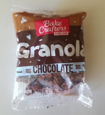 Granola, Chocolate, Whole Grain, Wholesome Choice, Individually Wrapped, Ret, 3" x 4"