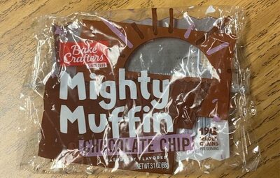 Muffins, Whole Grain, Chocolate Chip, Individually Wrapped