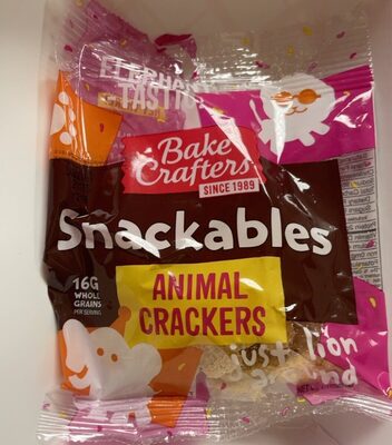 CLOSEOUT Snackables, Animal Crackers, Whole Grain, Packs