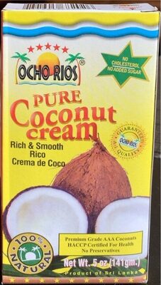 Pure Coconut Cream