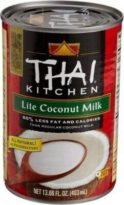 Unsweetened Lite Coconut Milk, Unsweetened