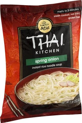Spring Onion Instant Rice Noodle Soup, Spring Onion