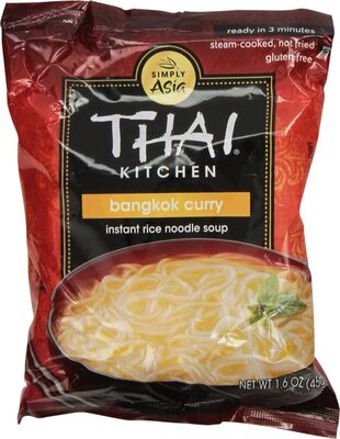 Instant Rice Noodle Soup, Bangkok Curry