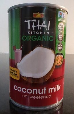 Unsweetened Organic Coconut Milk, Unsweetened