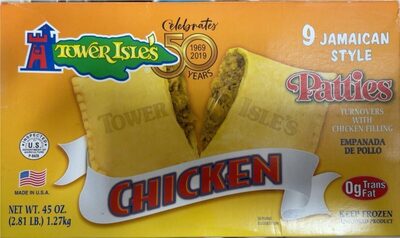 Jamaican Style Chicken Patties