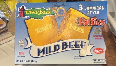 Jamaican Style Mild Beef Patties
